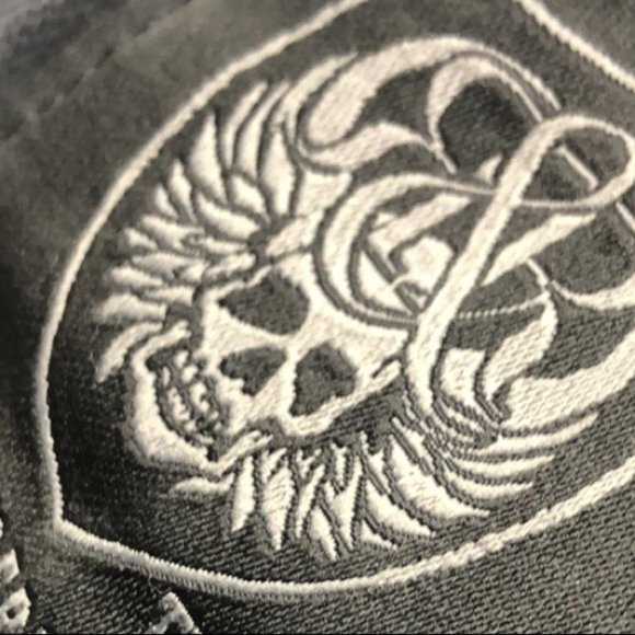 RARE ROCK & REPUBLIC BERLIN SKINNY JEANS 25x34 BLACKWASH MADE IN USA 🇺🇸 - Picture 4 of 14